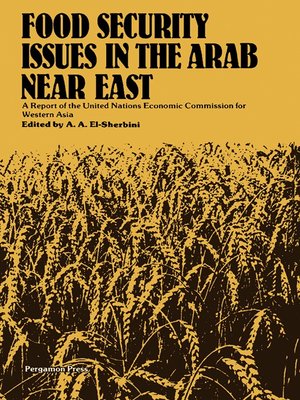 cover image of Food Security Issues in the Arab Near East
